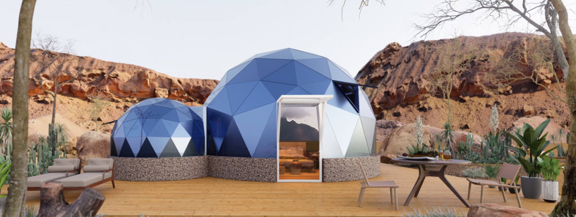 高要市球形智能光伏玻璃星空房